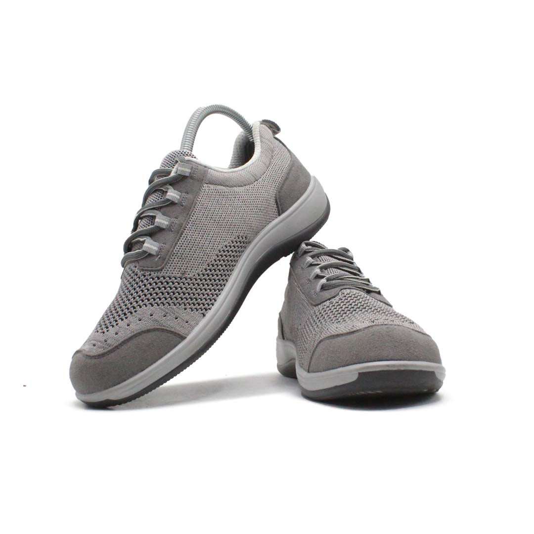 ORTHOFEET Palma Stretch Knit Gray SWAG KICKS