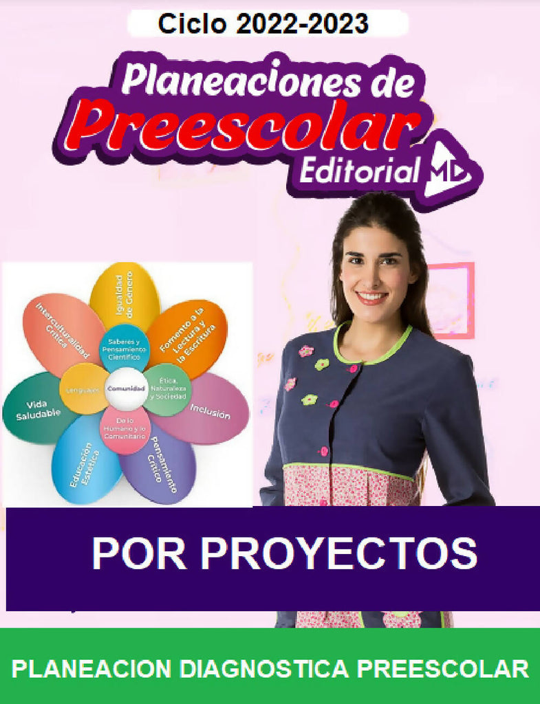 Planeacion Diagnostica Preescolar 2022-2023 por Editorial MD – Maesdi