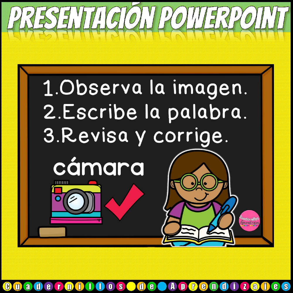 Juego Palabras 3 Sílabas Primero Segundo Grado Presentación Powerpoint