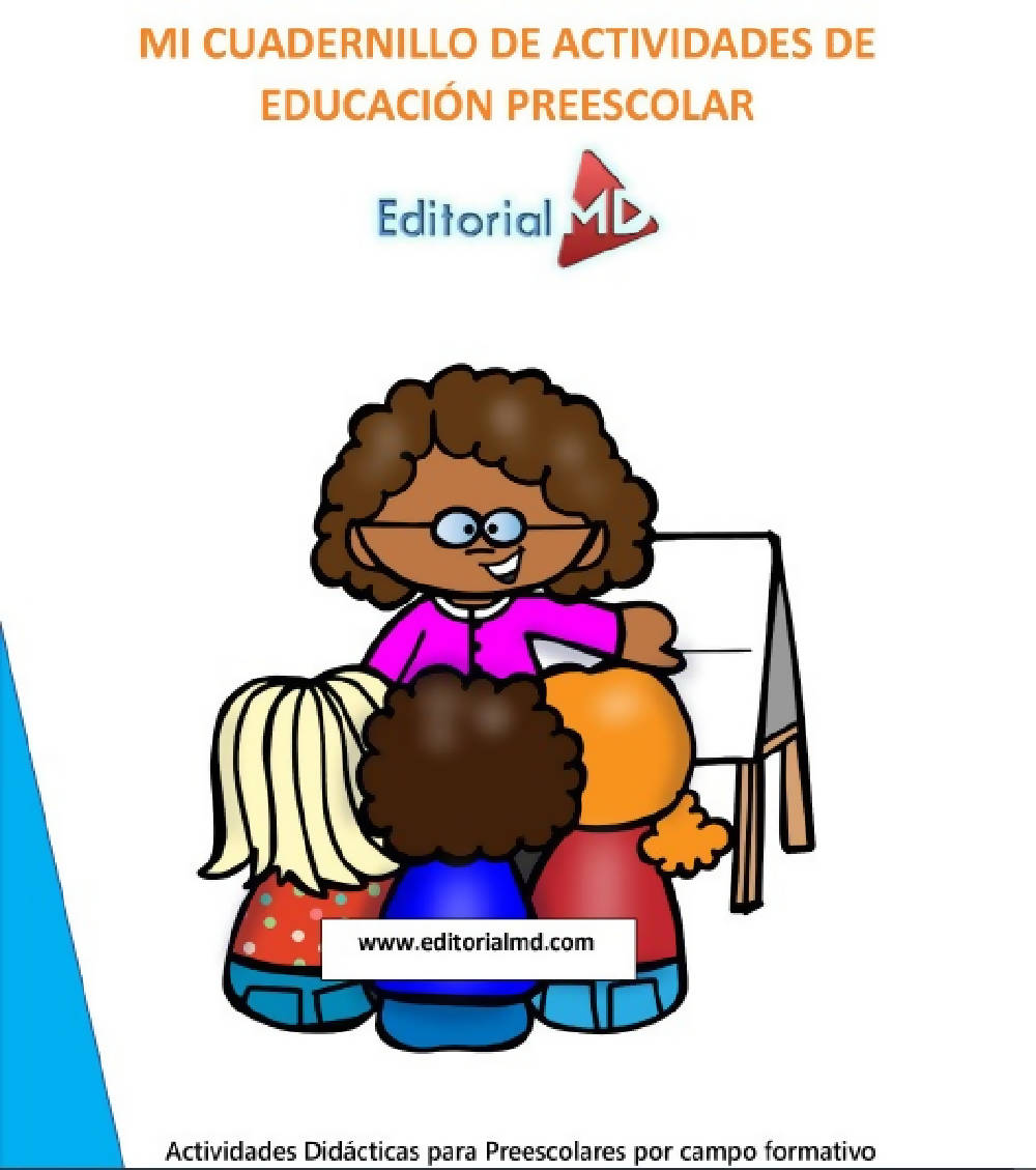 Mi Cuadernillo de Actividades de Educación Preescolar Editorial MD por  Editorial MD – Maesdi