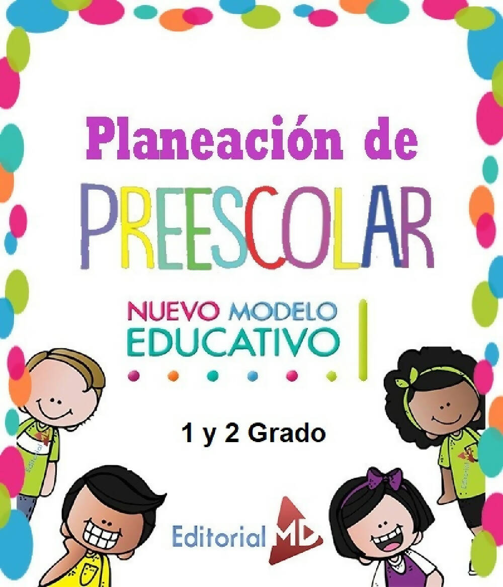 Planeaciones para 1 y 2 Grado de Preescolar por Editorial MD – Maesdi