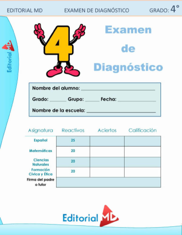 Home Evaluación Diagnóstica 4° De Primaria 4849