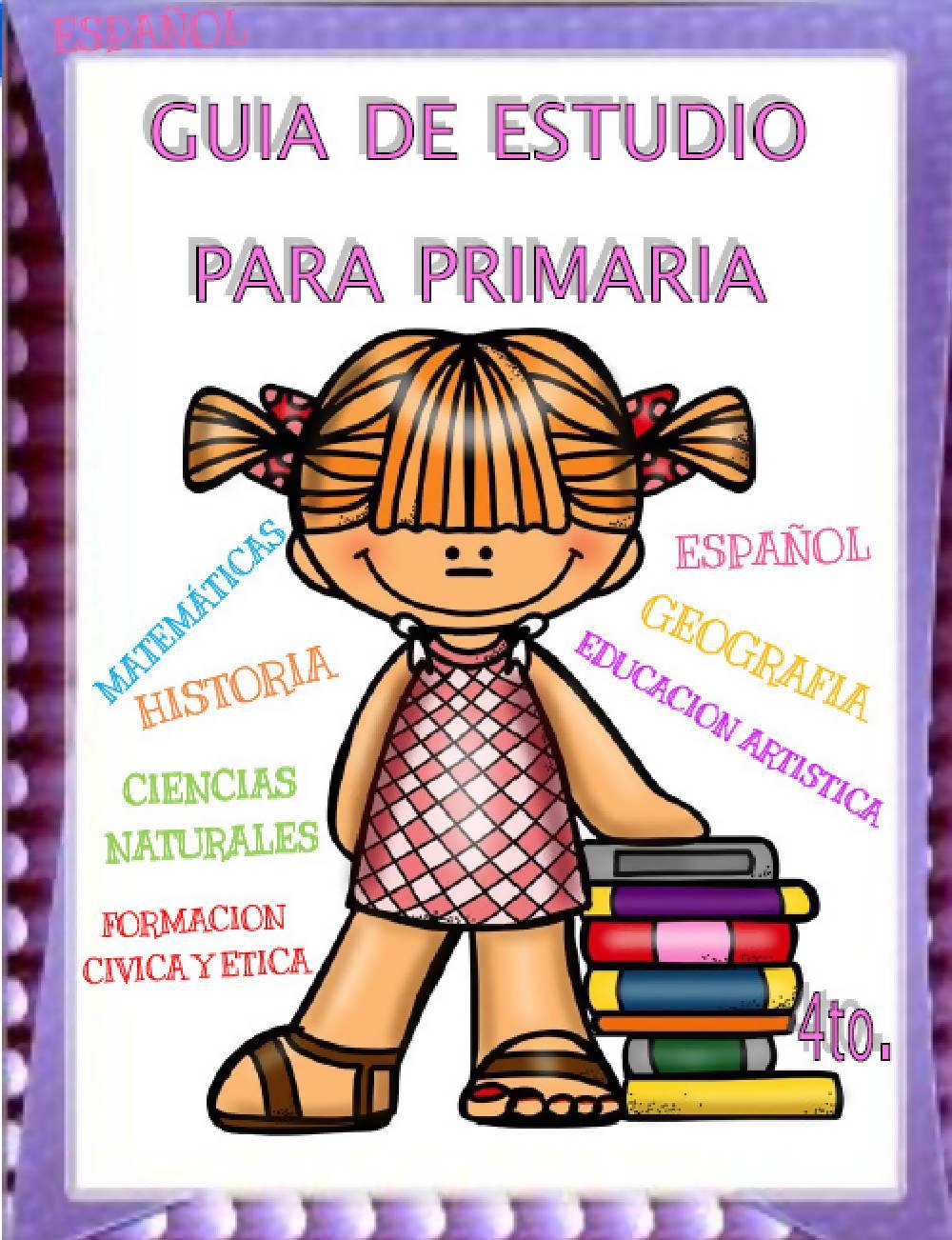 Guía de Estudio de 4° Grado de Primaria por Editorial MD – Maesdi