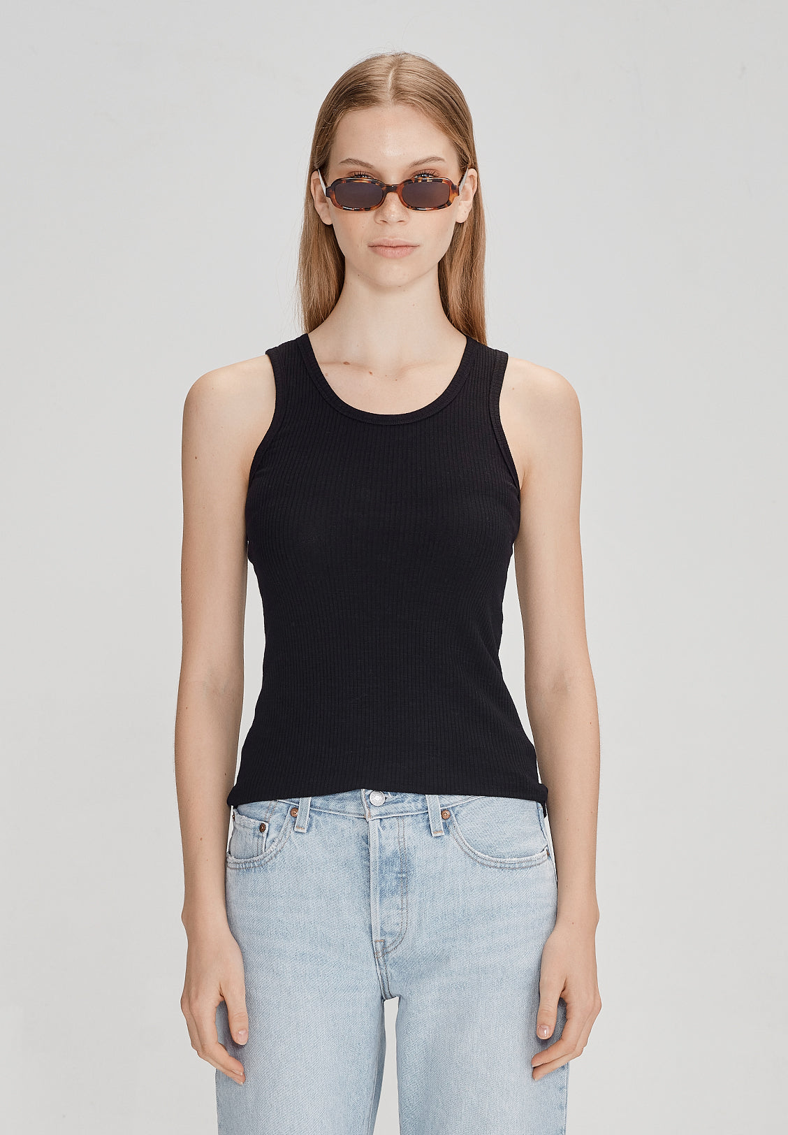 BASE RIB TANK, BLACK