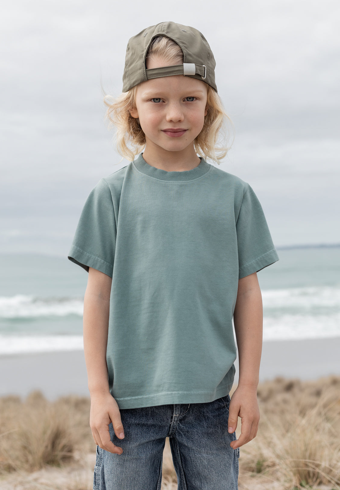 MINI RELAXED TEE, VINTAGE OCEAN – SUPPORTING THE STARSHIP FOUNDATION