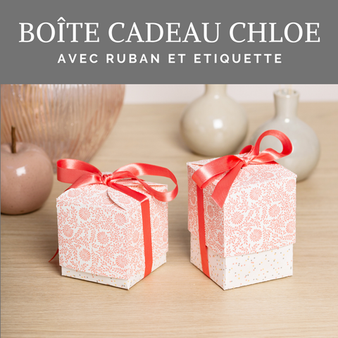 Boîte cadeau Chloé réutilisable et made in France