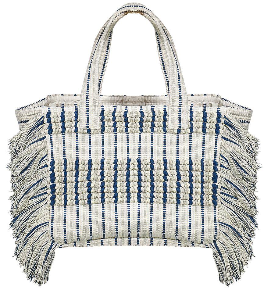 Sd Basics Beach Accessories | Stylish Designer Beach Bag | Lightweight Blue & Green Beach Bag