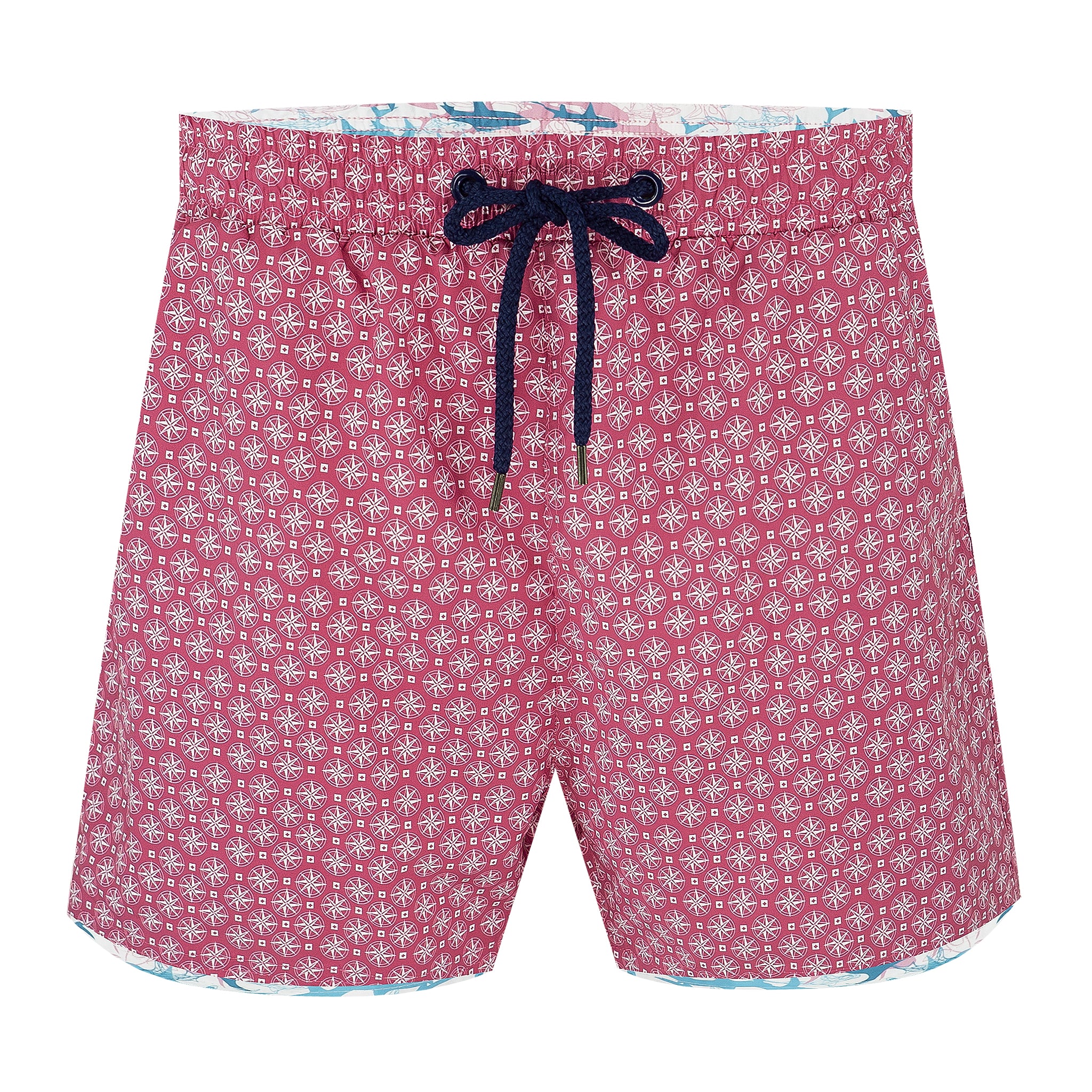 Balmoral Compass Pink Men's Swim Shorts