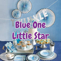 Blue Twinkle Little Star Baby Shower