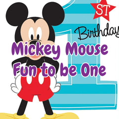 Mickey Mouse Fun to be One