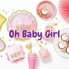 Oh Baby Girl Baby Shower