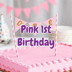 Pink 1st Birthday