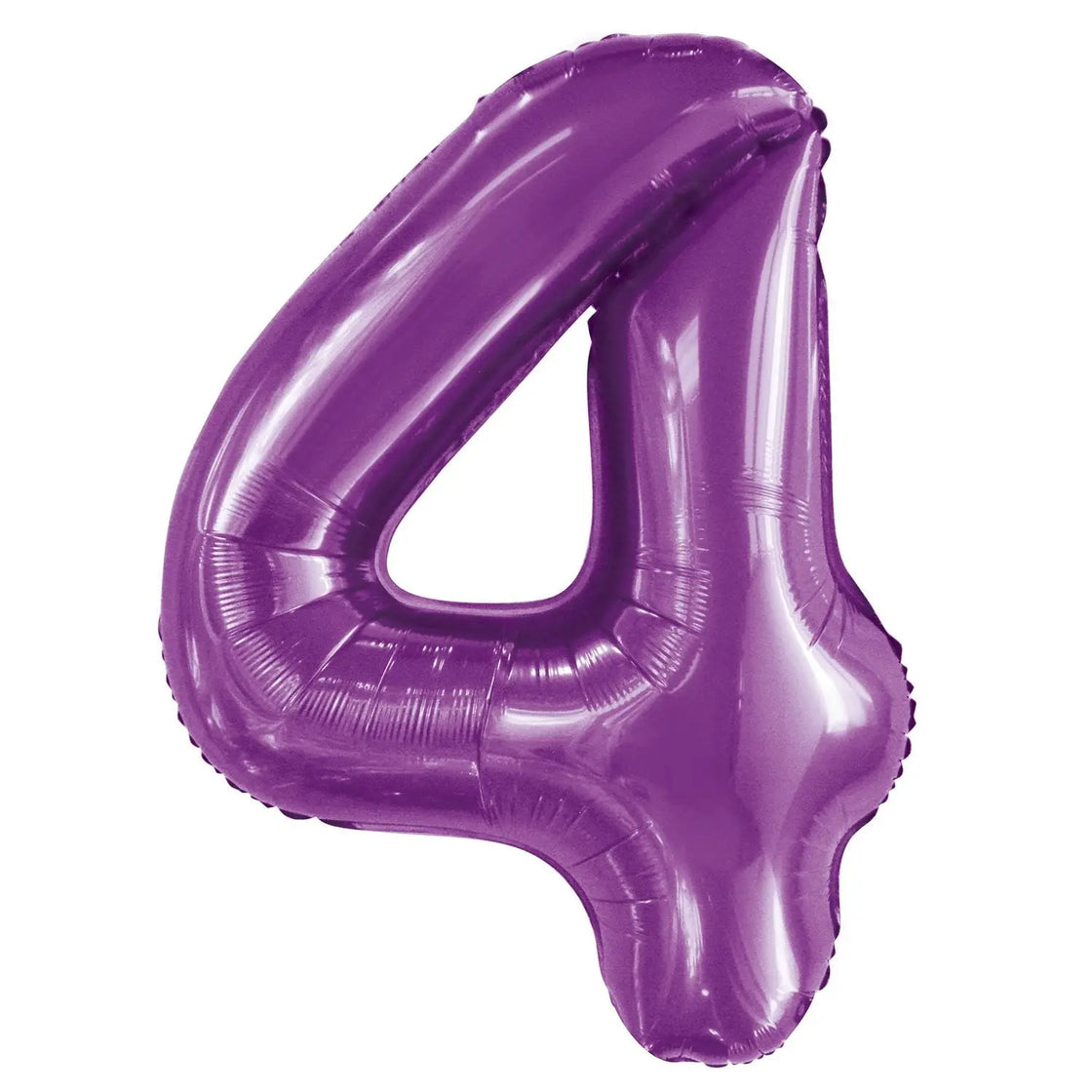 Giant Pretty Purple Number Foil Balloon 4 Build A Birthday Nz 9007