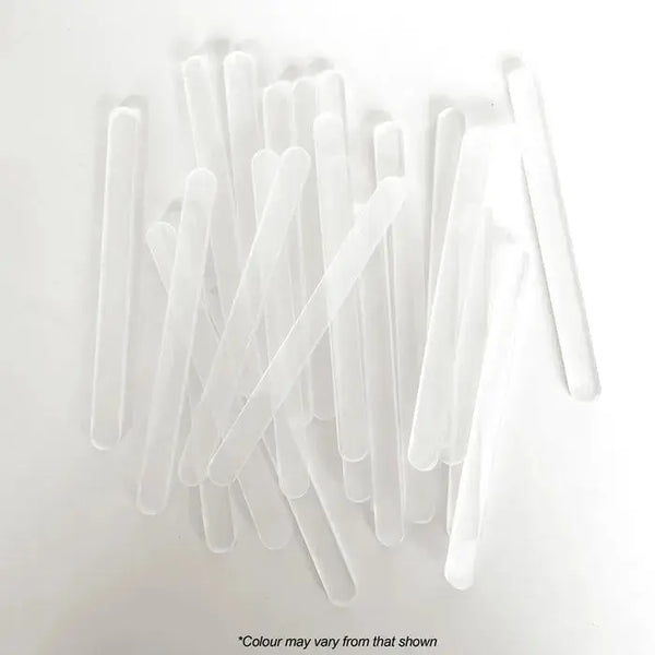 Clear Acrylic Popsicle Sticks - 24 Pkt NZ – Build a Birthday NZ