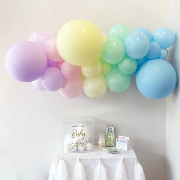 Macaron Balloon Garland by Pop Balloons – Build a Birthday NZ