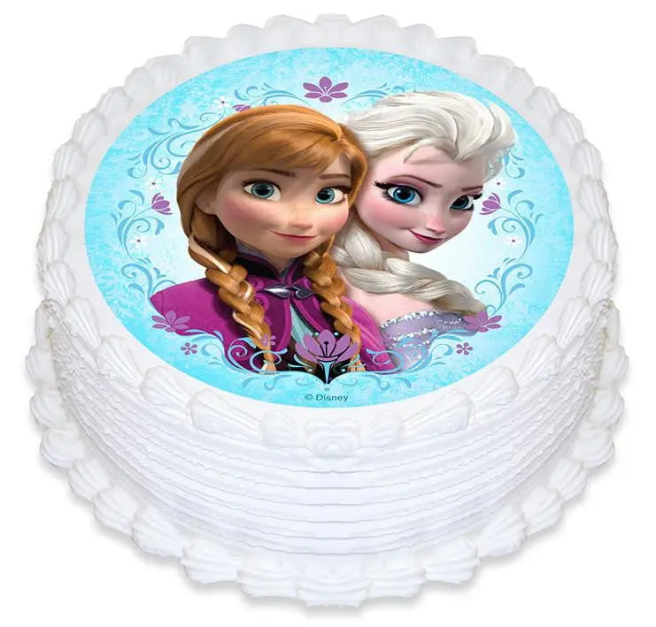 Frozen Edible Cake Image – Build A Birthday