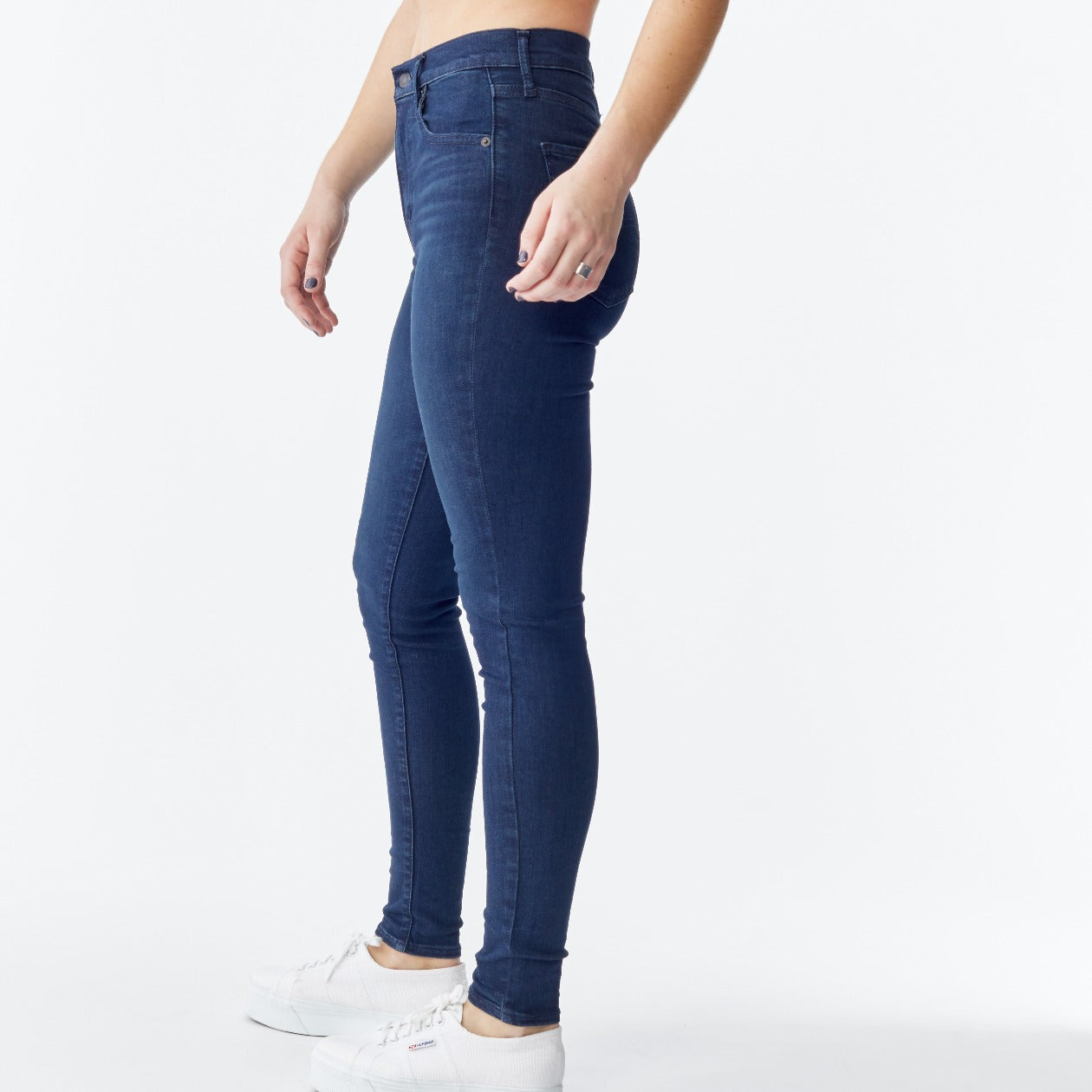 levi's mile high super skinny grey