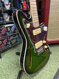 Revelation RJT-60 M TL semi acoustic guitar in greenburst