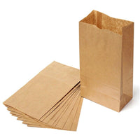 Brown Kraft Paper Bags - thecakeboxes