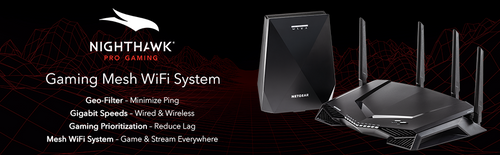 NIGHTHAWK PRO GAMING. Gaming Mesh WiFi System