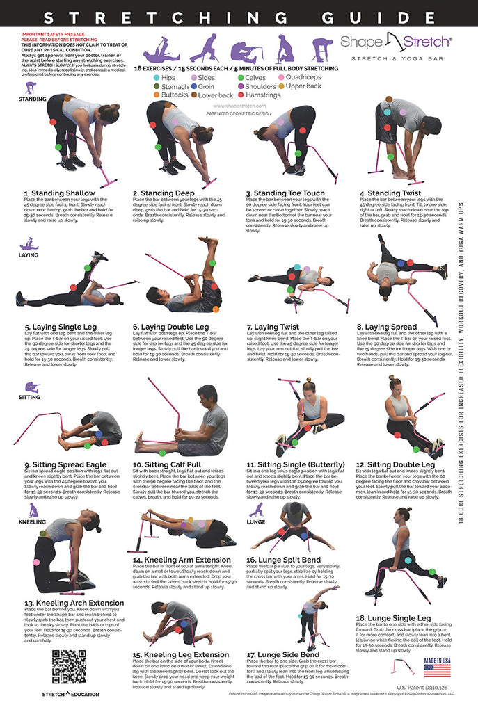 Stretching Exercises – SHAPESTRETCH