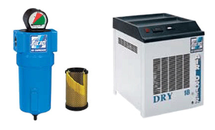 Werther air dryer and compressed air treatment
