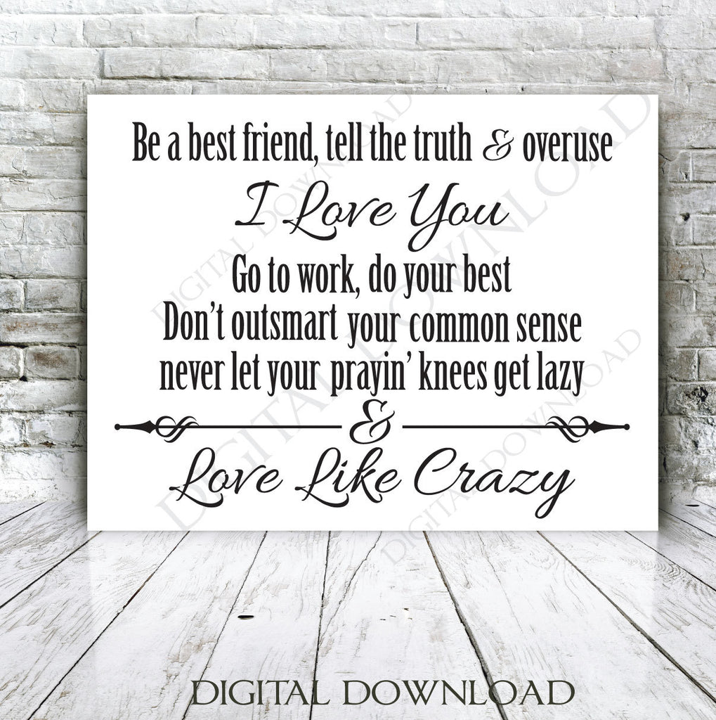 Download Love like Crazy - Wedding Sign- Quote Vector Digital ...