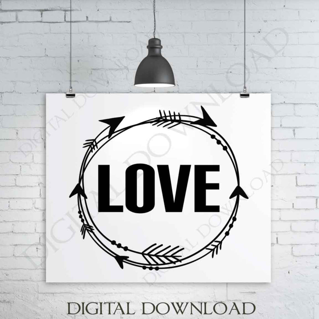 Download Love Arrow Svg Circle Arrow Svg Clipart Dxf Laser Cutting Design Pr Lasting Expressions
