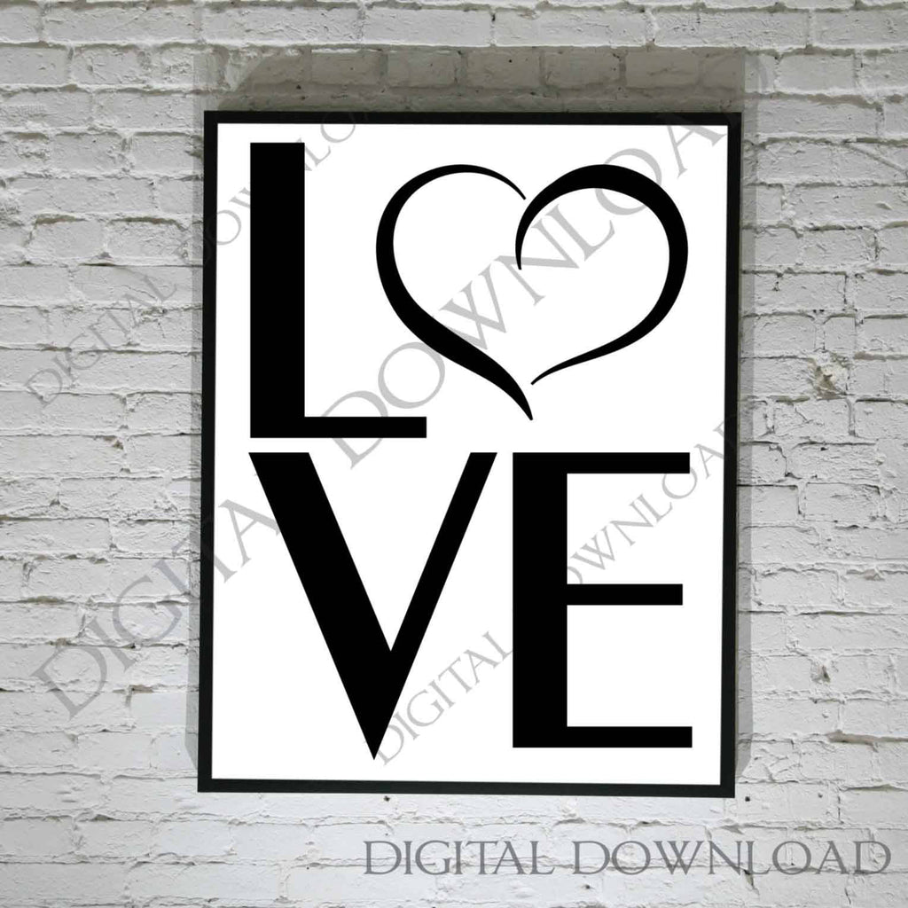 Download Love Valentines Day Heart Quote Vector Typography Art File Pring Vi Lasting Expressions