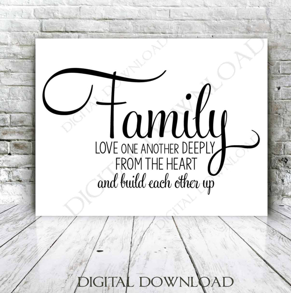 Download Family Build Each Other Up Svg Saying Vector Typography File Family Lasting Expressions