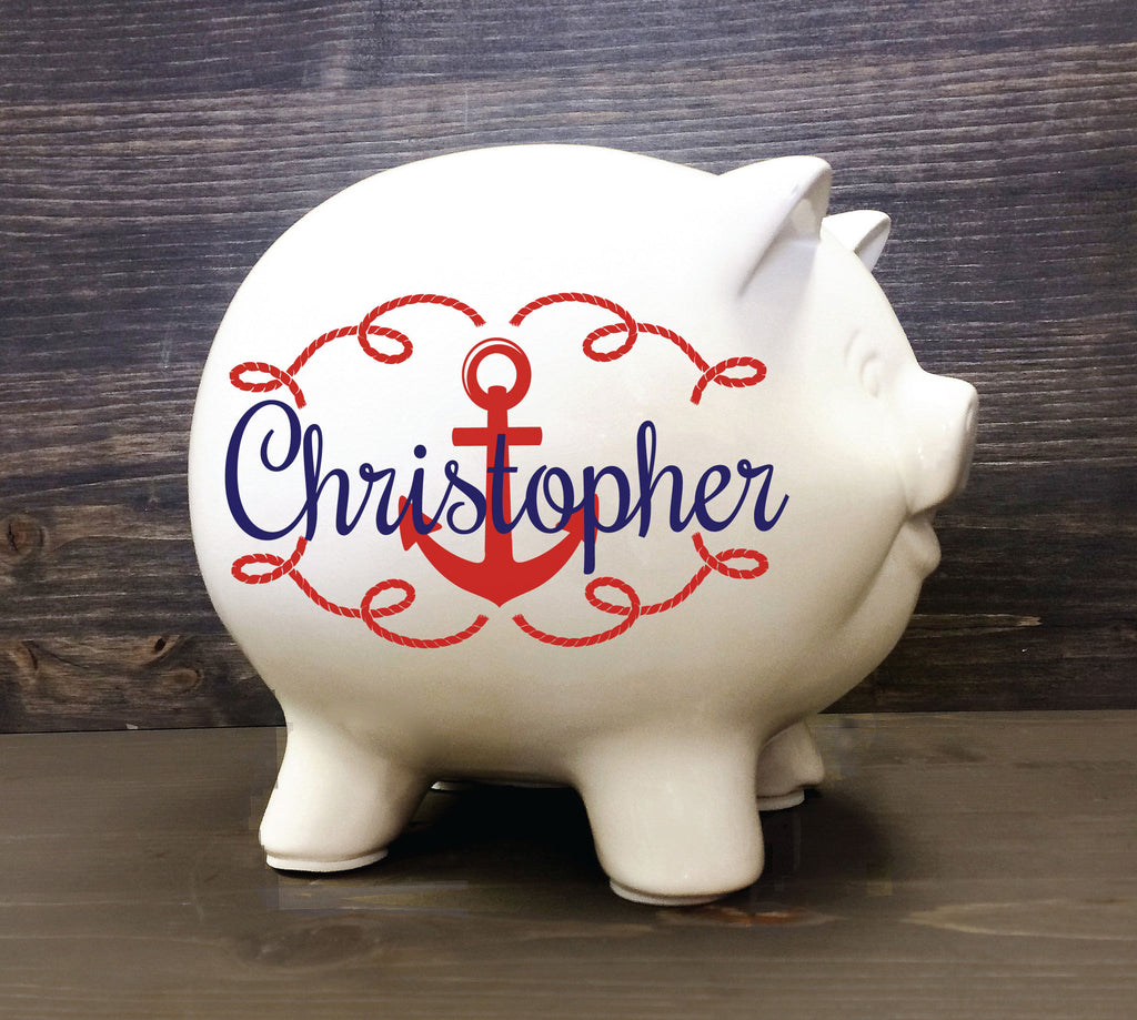 baby piggy banks personalized