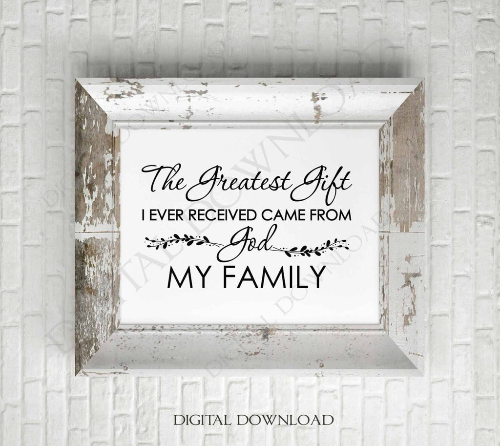 Download Family Quote Greatest Gift God Design Vector Artwork Svg Silhouette Fi Lasting Expressions