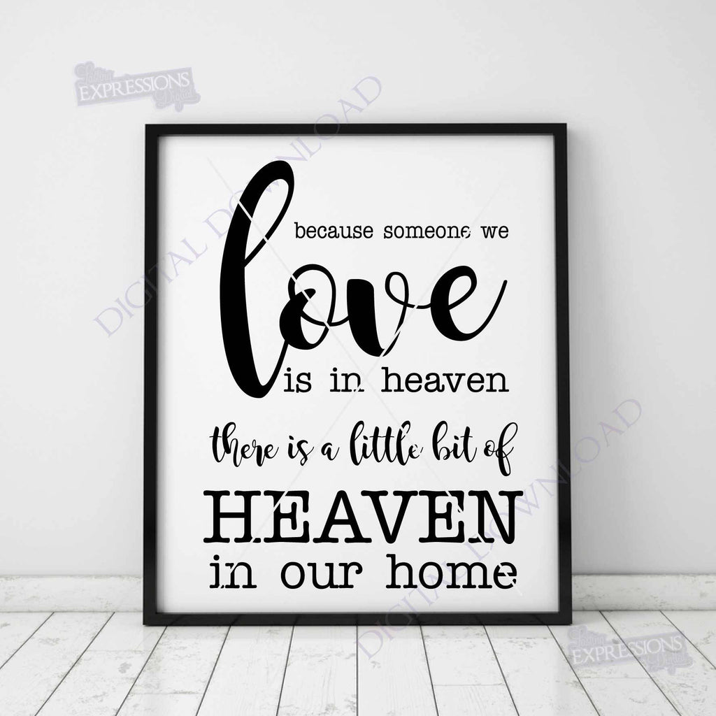 Download Love Heaven Quote Vector Digital Design Download Vinyl Design Saying Lasting Expressions