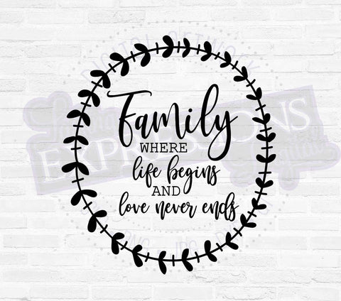 Download Family Printable Svg Vector Quote Die Cut Saying Printable Vector Ar Lasting Expressions