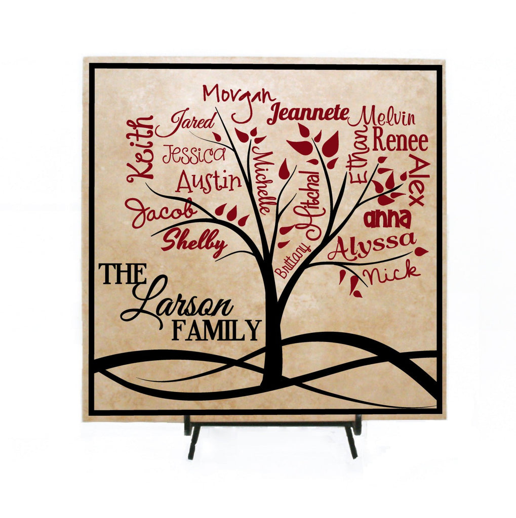 Download Family Tree Custom Sign Personalized With Names Lasting Expressions
