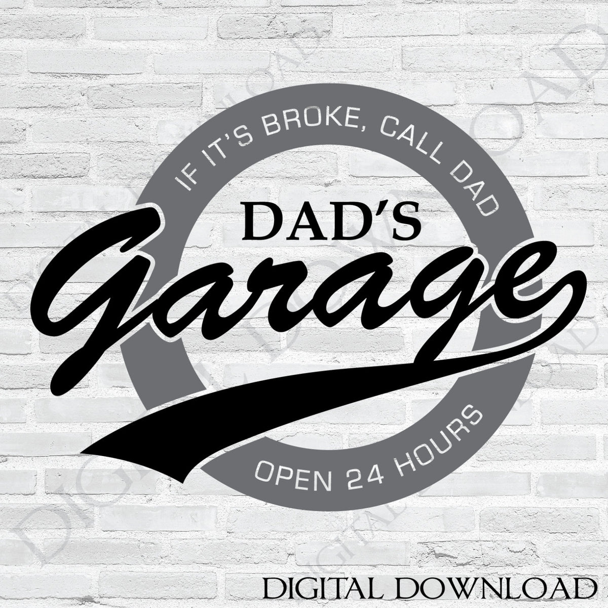 Download SVG Quote Dad Design, Cricut Craft Download File, DXF Laser Cutting Fi - Lasting Expressions