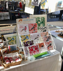 Louise Slater at Portobello Market