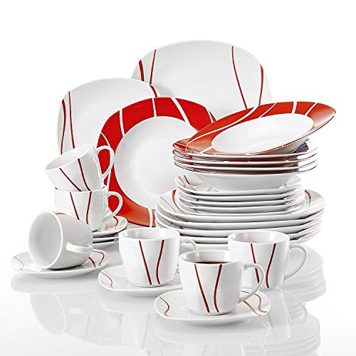 6 person dinnerware set