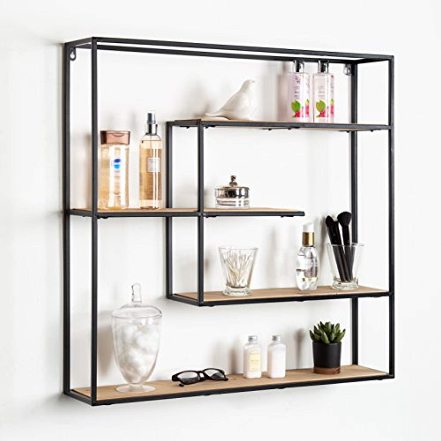 Featured image of post Modern Metal Wall Shelves / Stratton home decor set of 2 modern wall shelf.