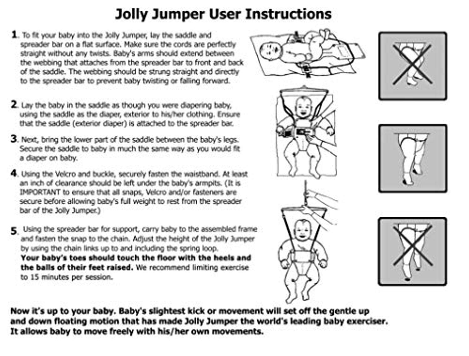 baby jolly jumper with stand