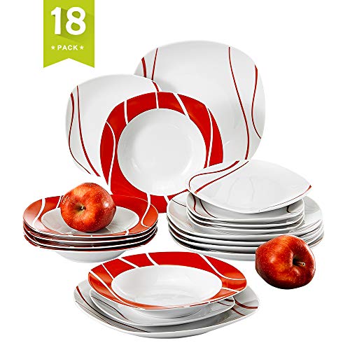 6 person dinnerware set