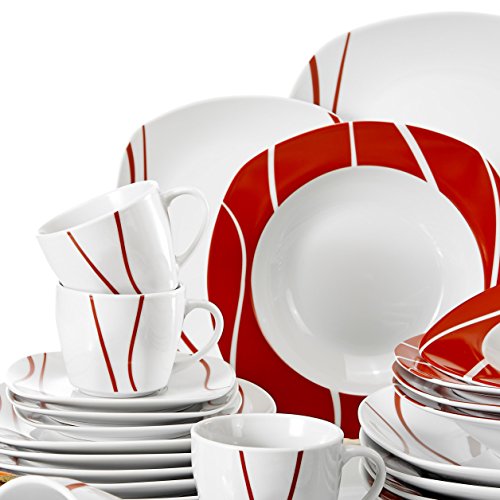 6 person dish set