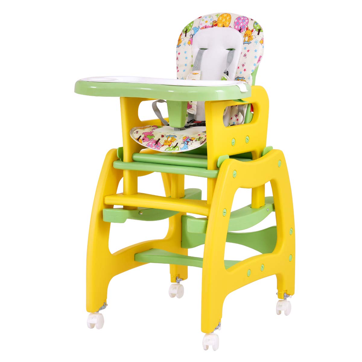 high chair into table and chair