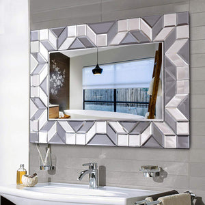 How To Frame A Bathroom Mirror With Images Bathroom Mirrors