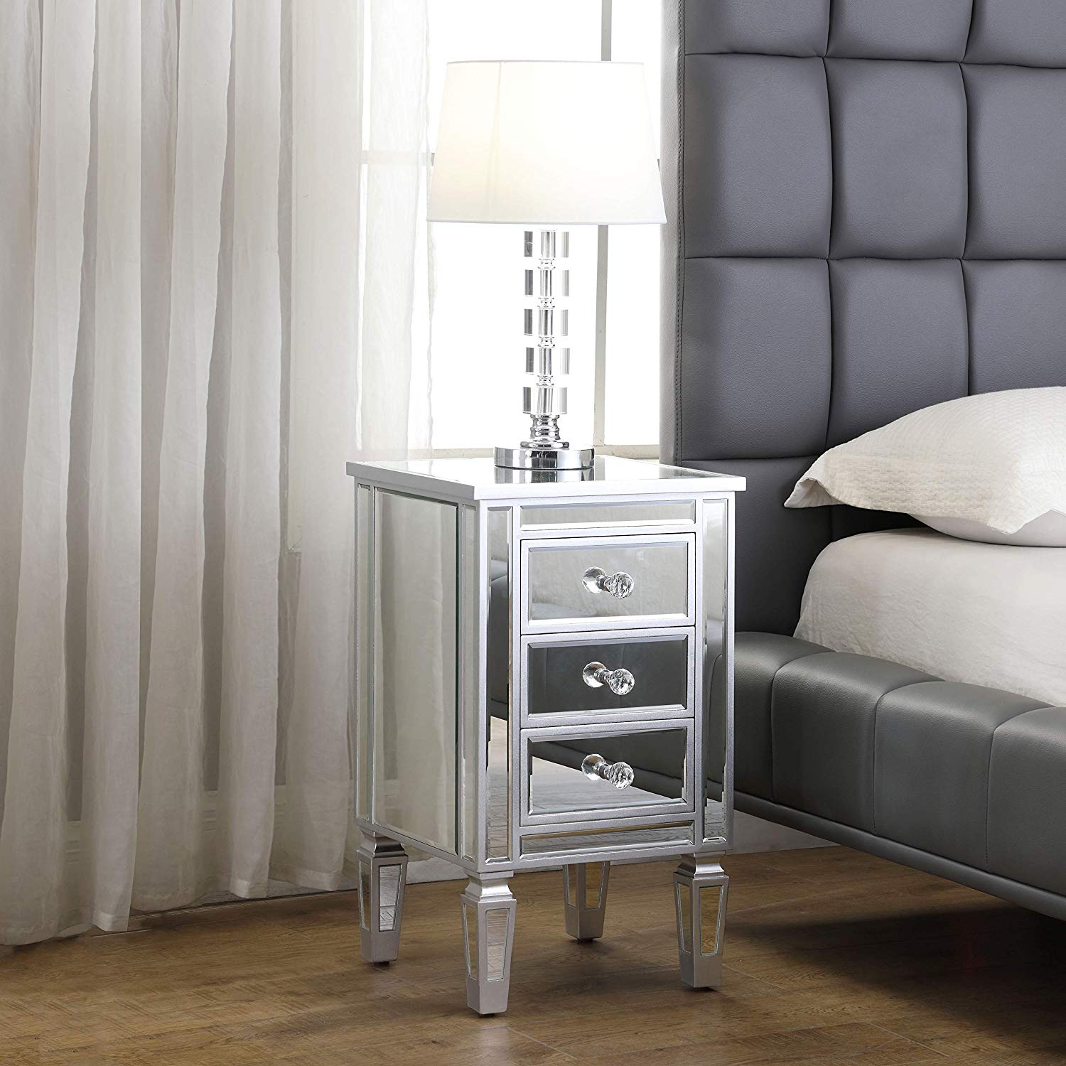 Mirrored Nightstand Cheap ~ Marvelous House