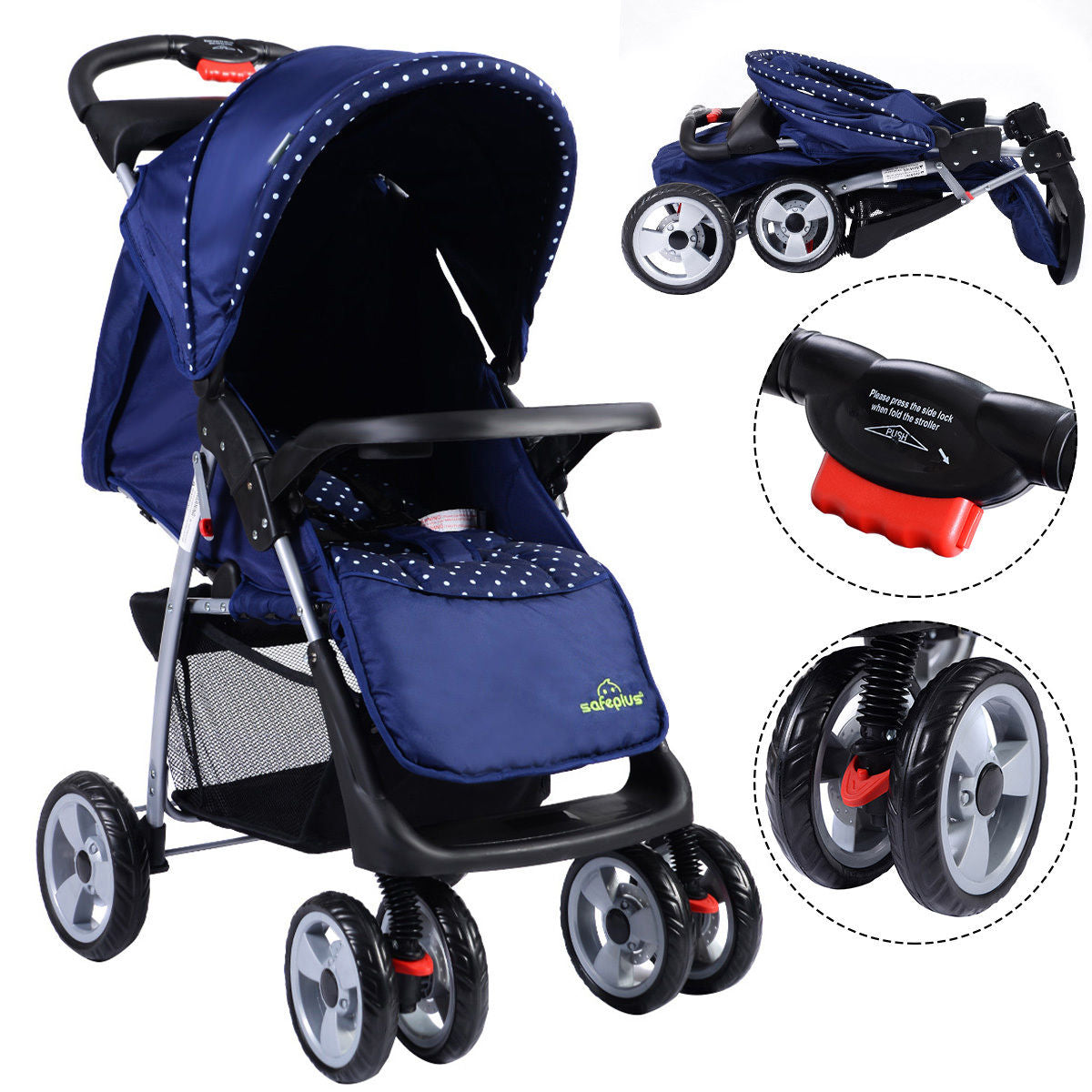 foldable infant stroller