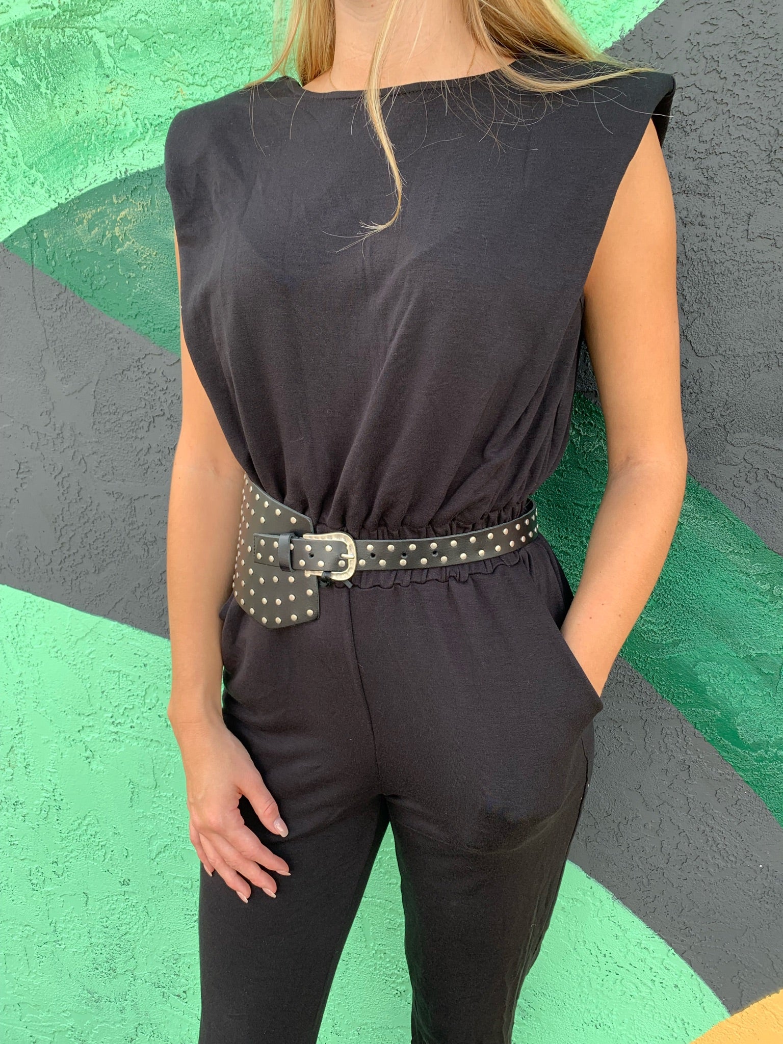 Cap Sleeve Jumpsuit