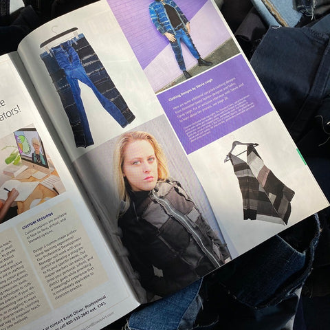 remixed fashion by stevie leigh andrascik in SchoolArts Magazine
