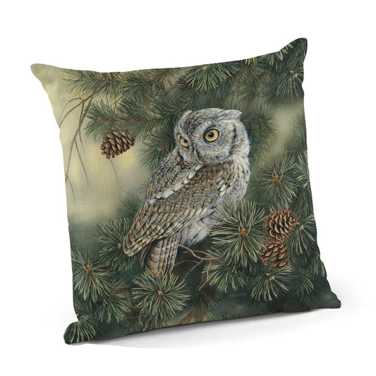 Wild Wings Morning Solitude 18 Decorative Pillow by Terry Redlin