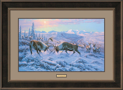 Battling Caribou Art Collection - Wild Wings